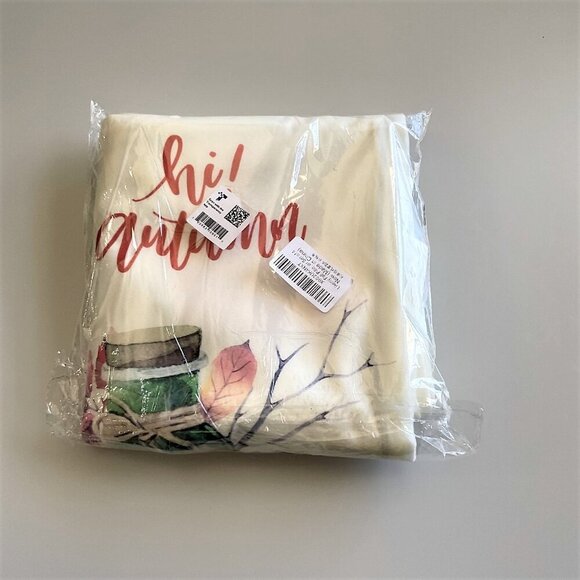 FALL AUTUMN HARVEST PUMPKIN OWL PILLOW COVERS SET 4 SOFT - Picture 13 of 13